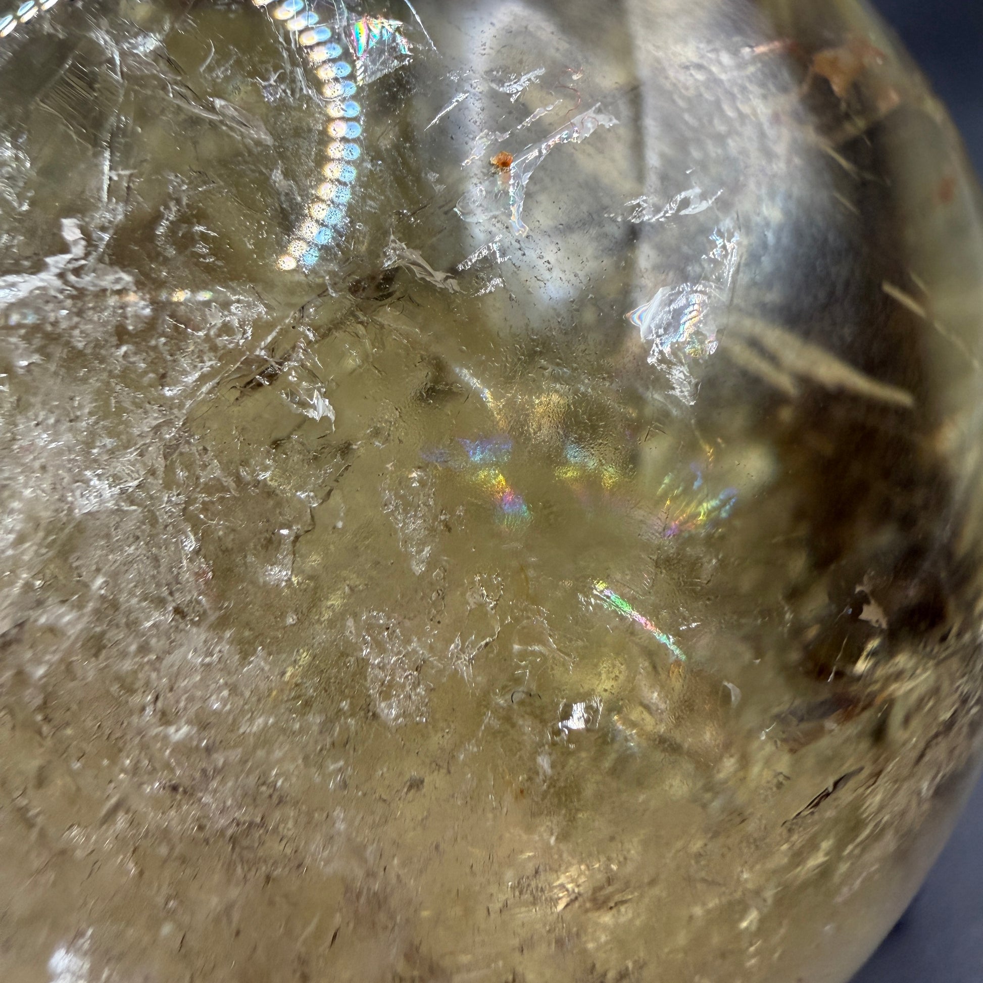 Smokey Citrine Sphere Dx22.5cm