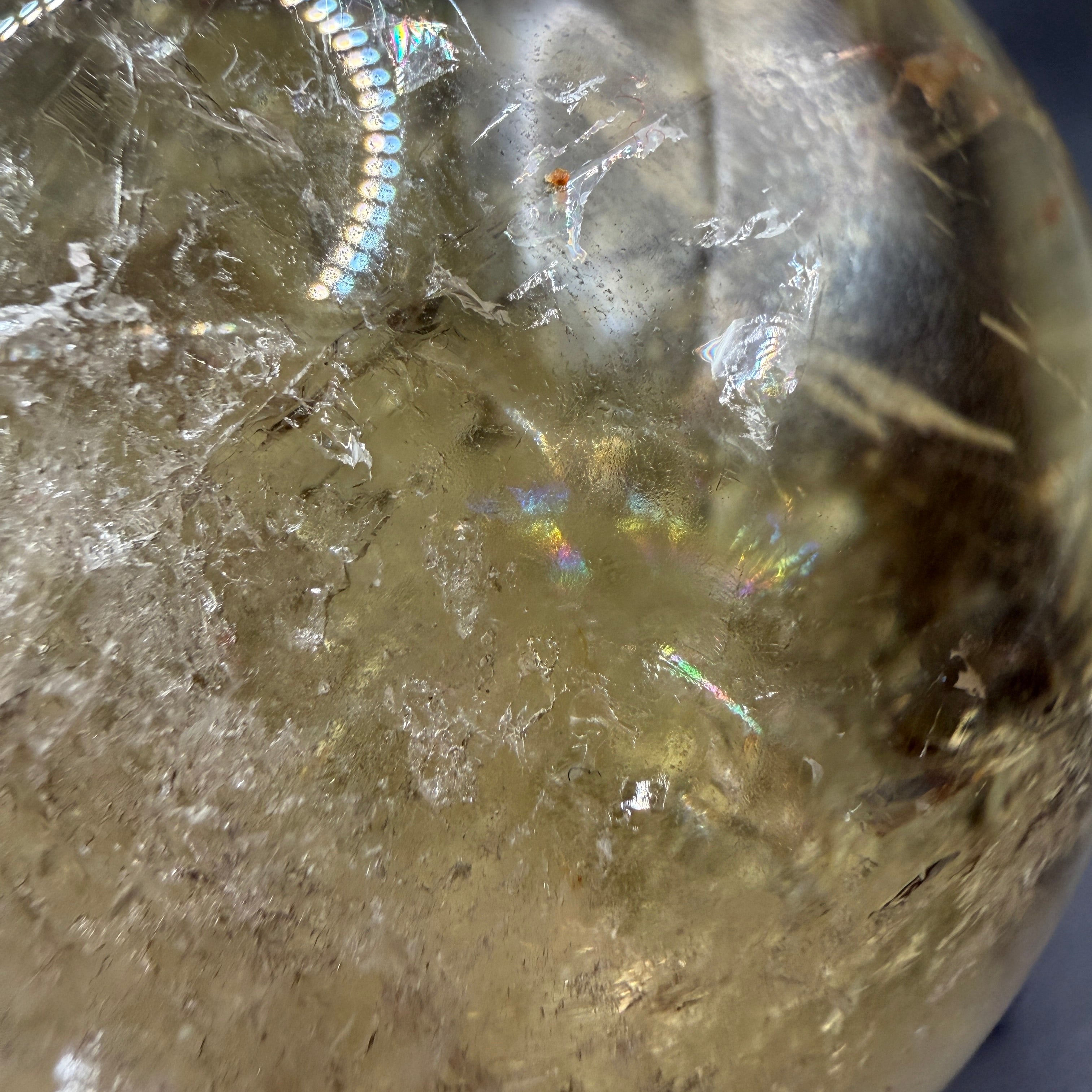 Smokey Citrine Sphere Dx22.5cm