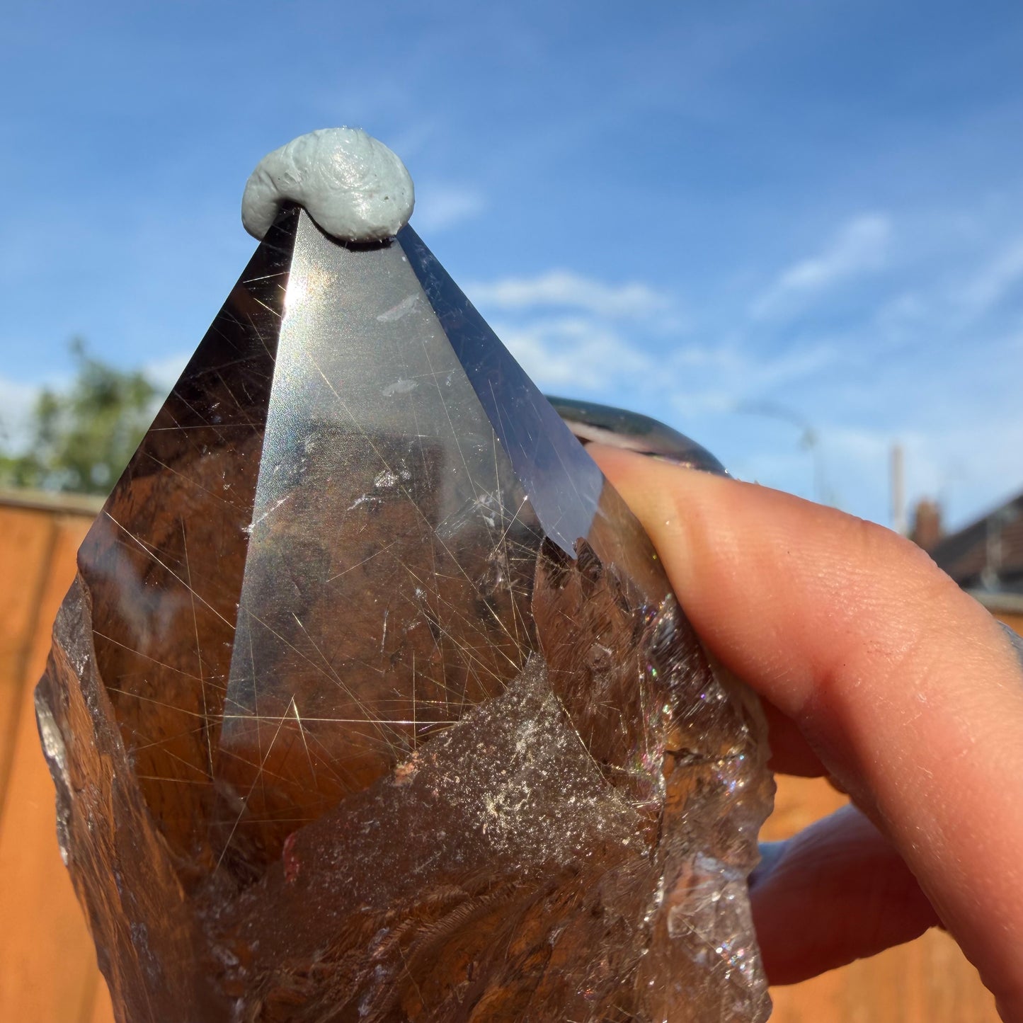 Smokey Quartz Cut Base Points