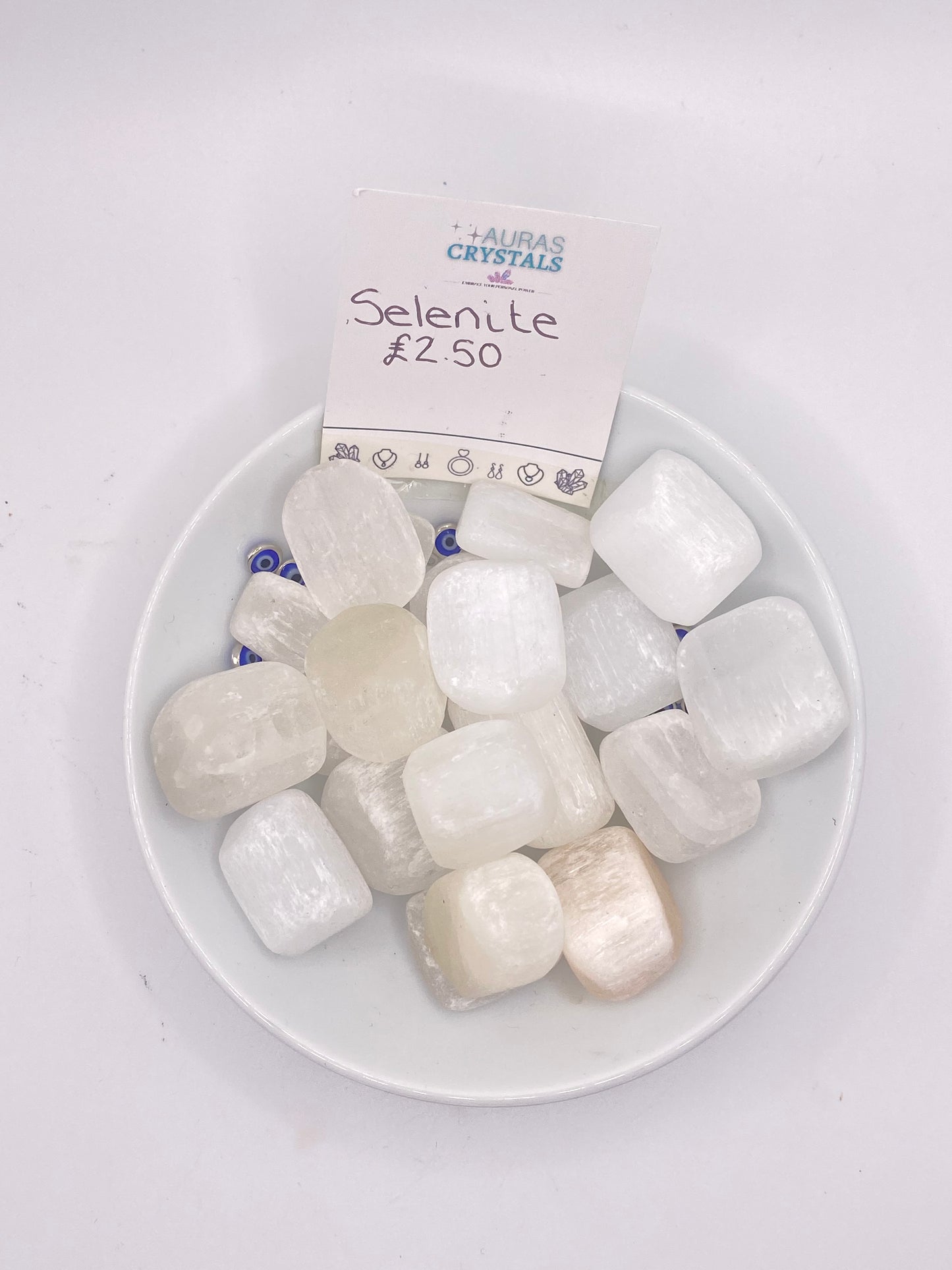 Selenite Tumble Stones