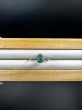 Emerald S925 Adjustable Ring