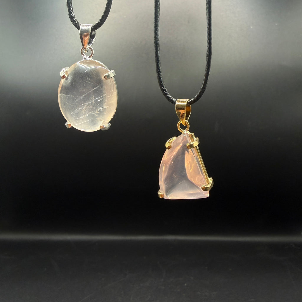 Brazillian Rose Quartz Necklace