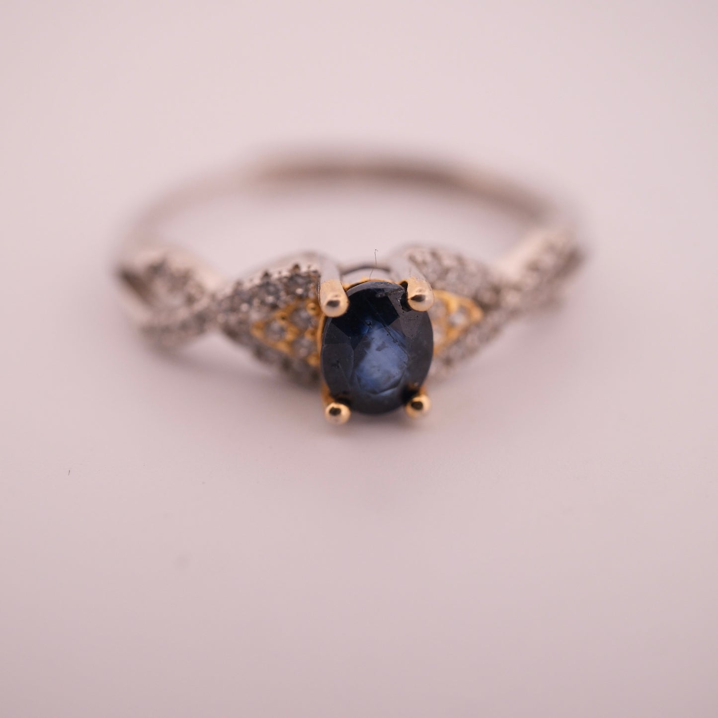 Iolite Eye S925 Adjustable Ring