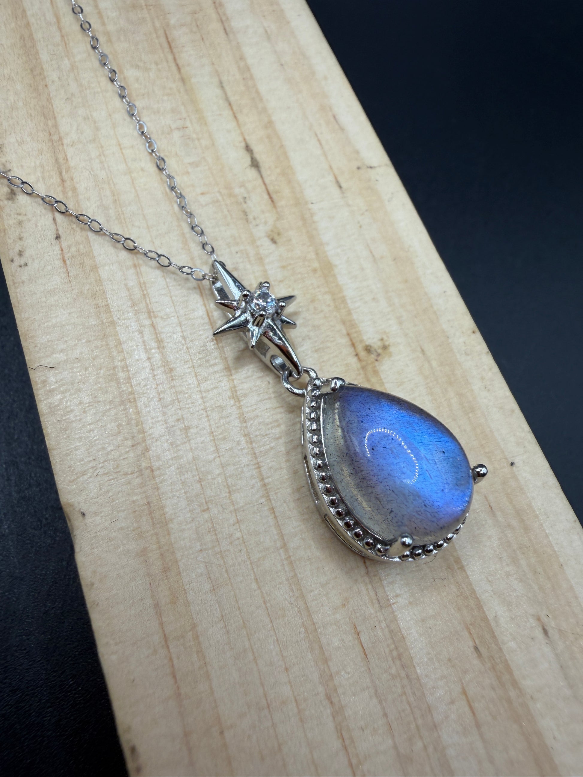 Labradorite S925 Necklace
