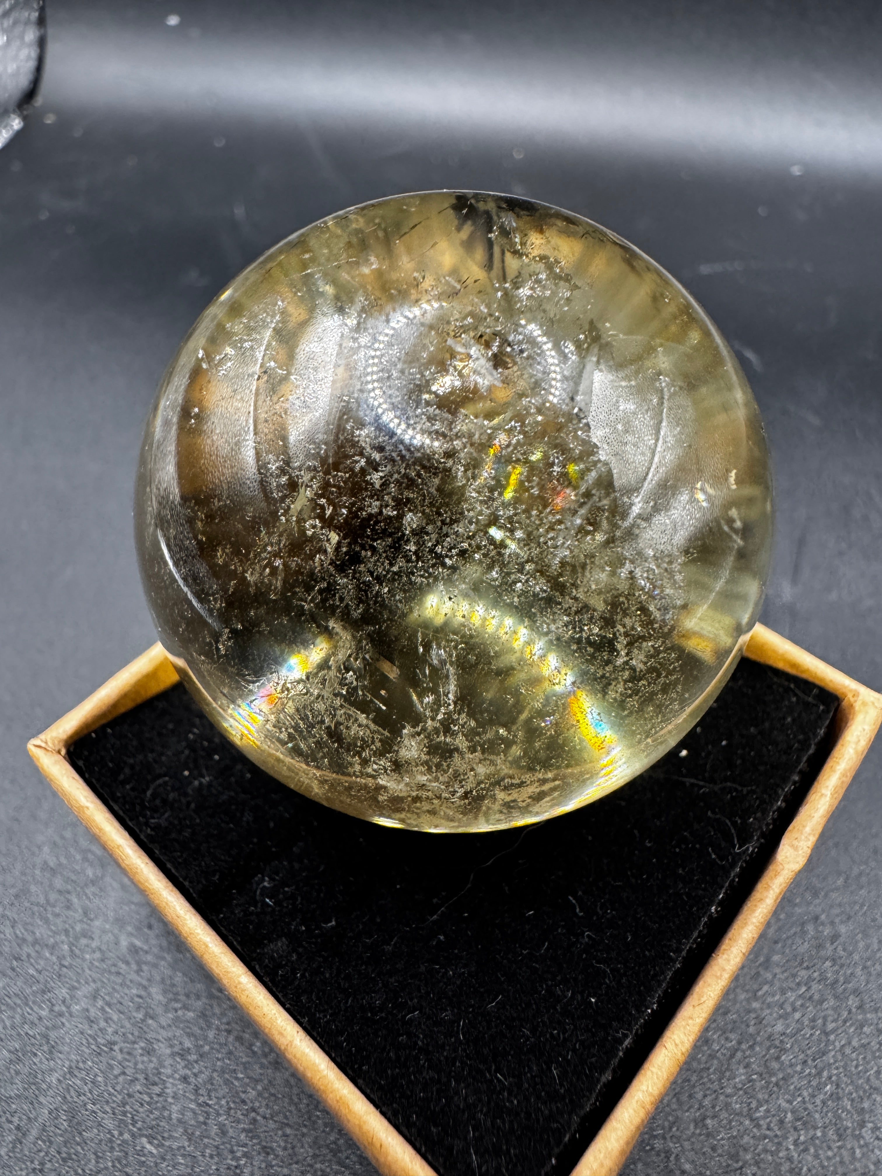 High Quality Citrine Sphere