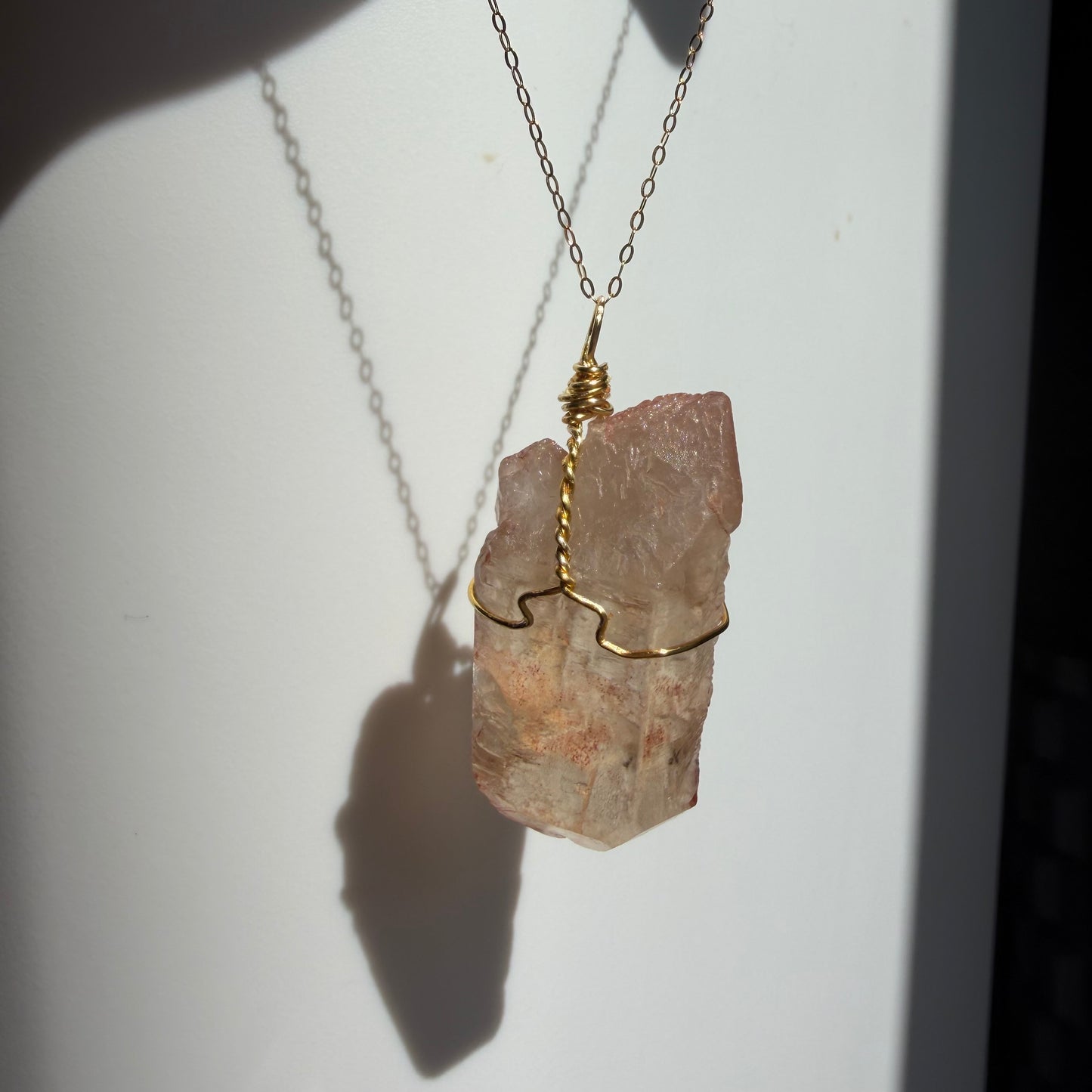 Lithium Quartz Handmade Necklace