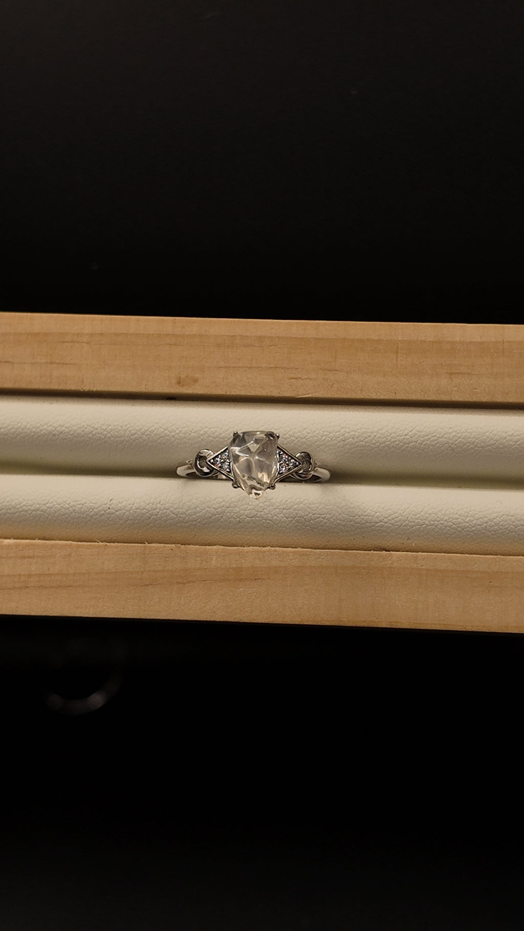 Moonstone Freeform Ring