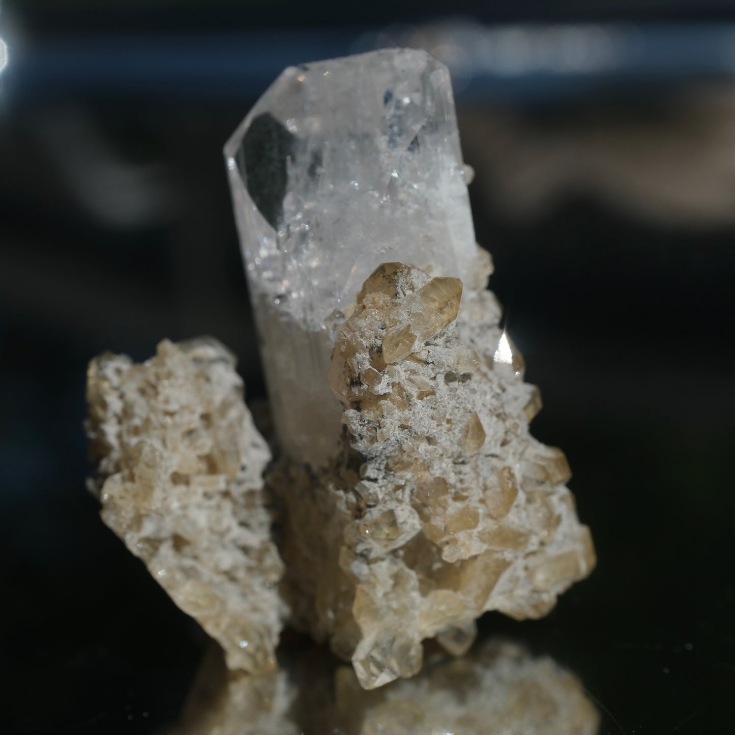 +AA Grade Danburite with Citrine *RARE*