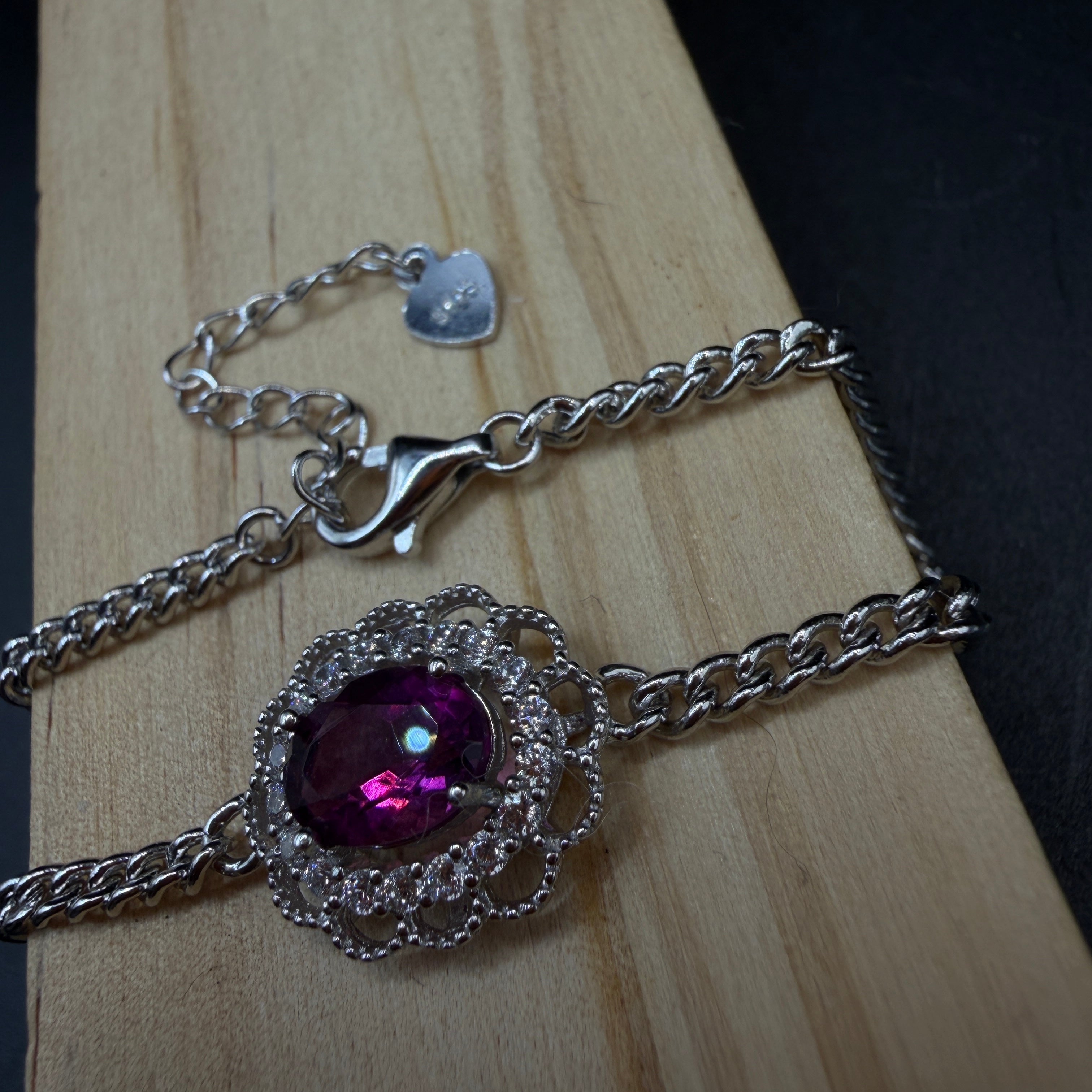 Fluorite S925 Certified Bracelet