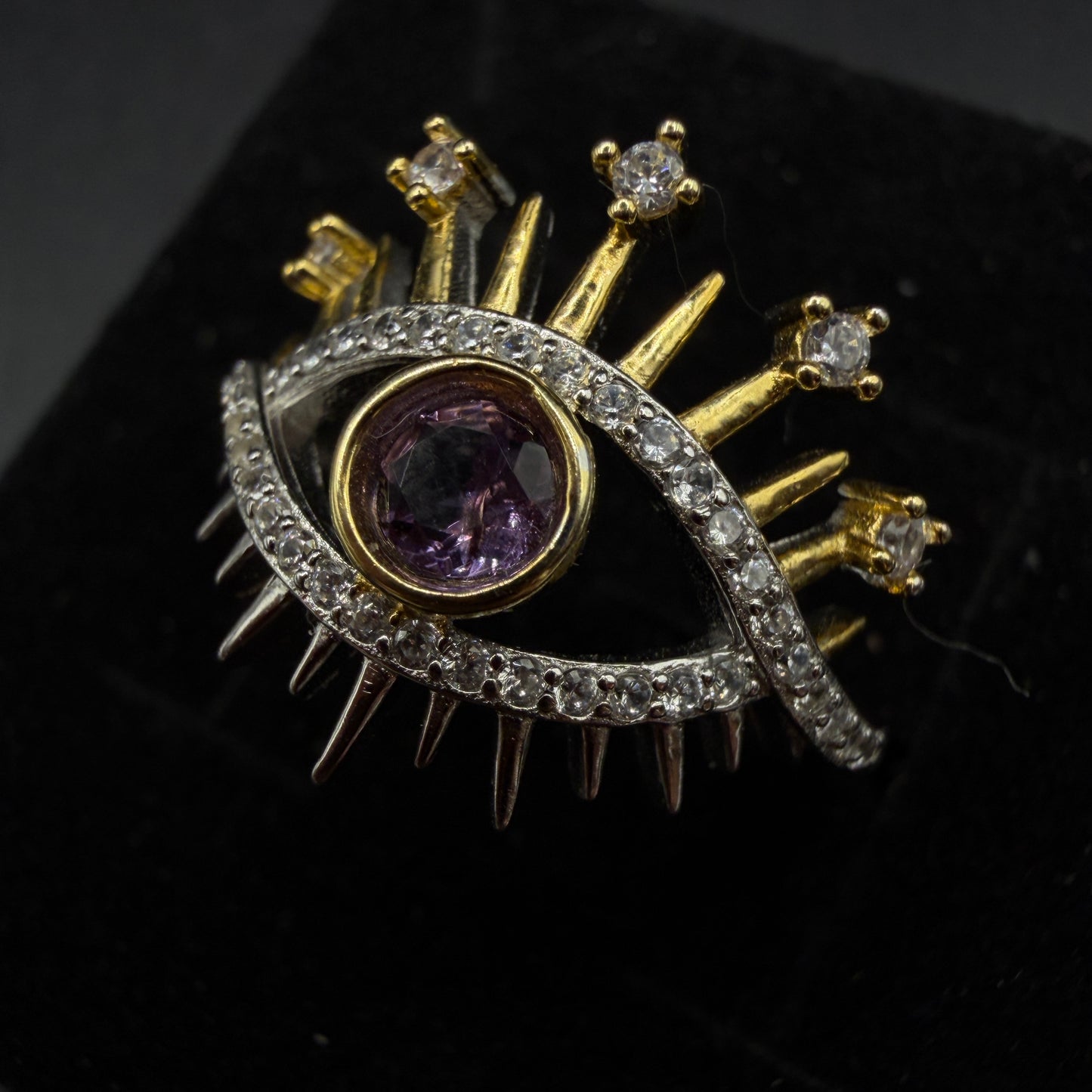 Amethyst Eye S925 Certified Ring
