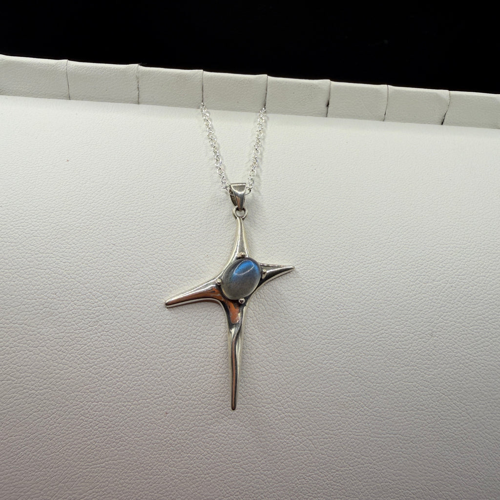 Labradorite Star S925 Necklace