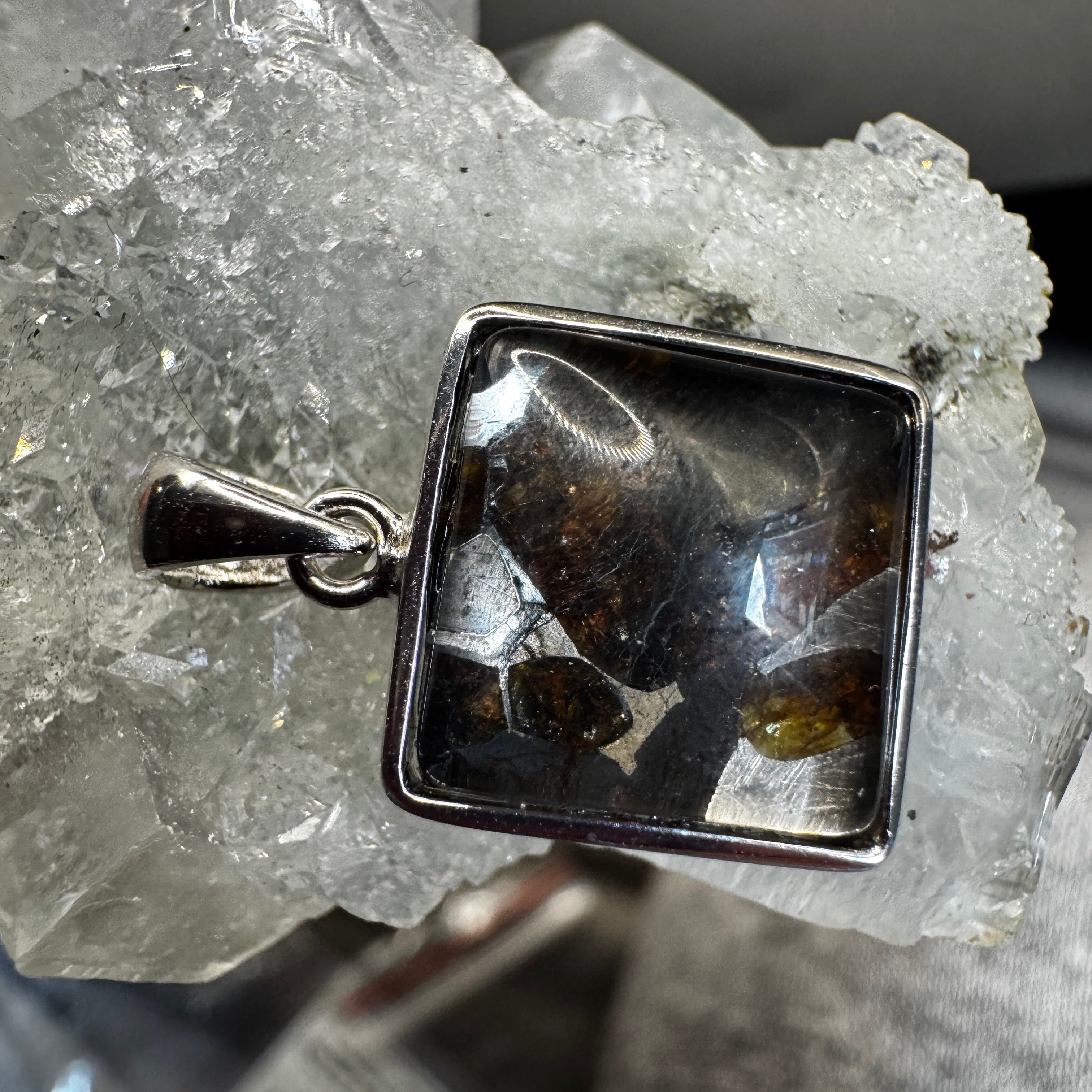 Pallasite Necklace