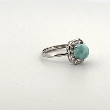 Larimar S925 Adjustable Ring