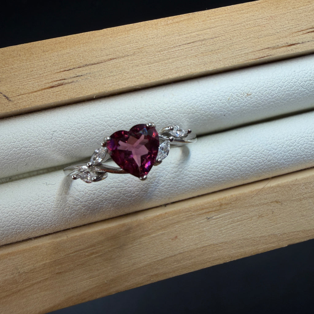 Garnet S925 Certified Ring