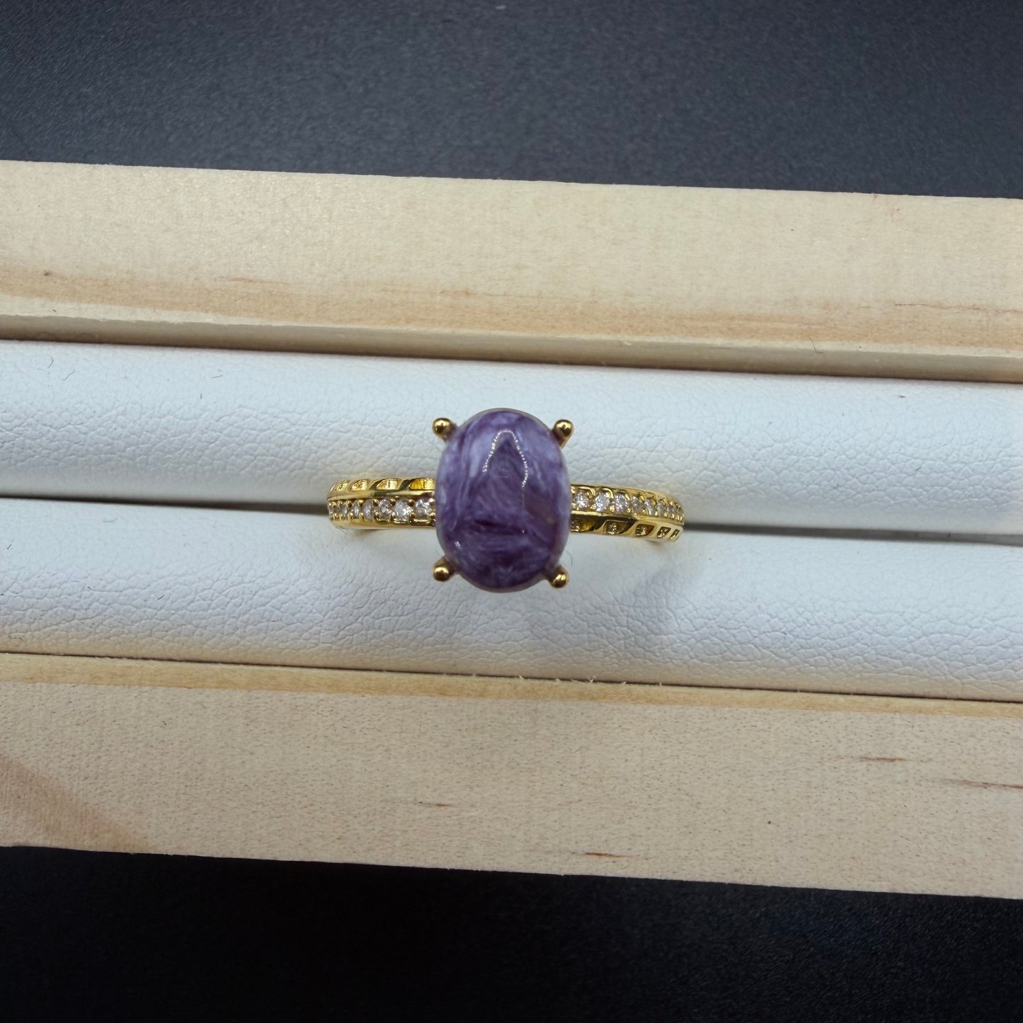 Chaorite S925 Adjustable Ring