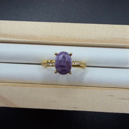 Chaorite S925 Adjustable Ring
