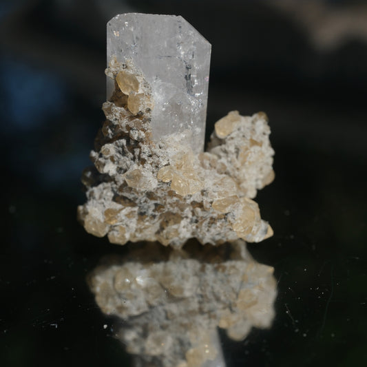 +AA Grade Danburite with Citrine *RARE*