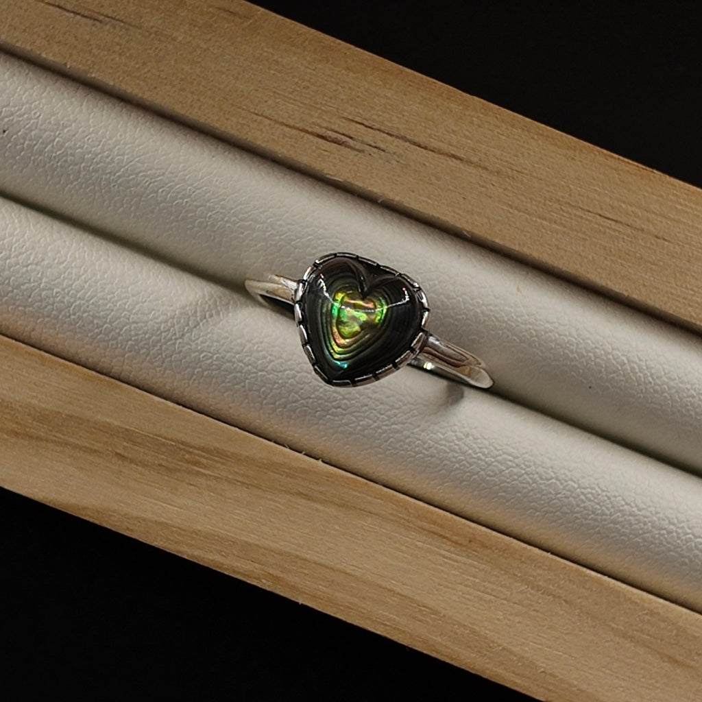 Abalone Shell Ring