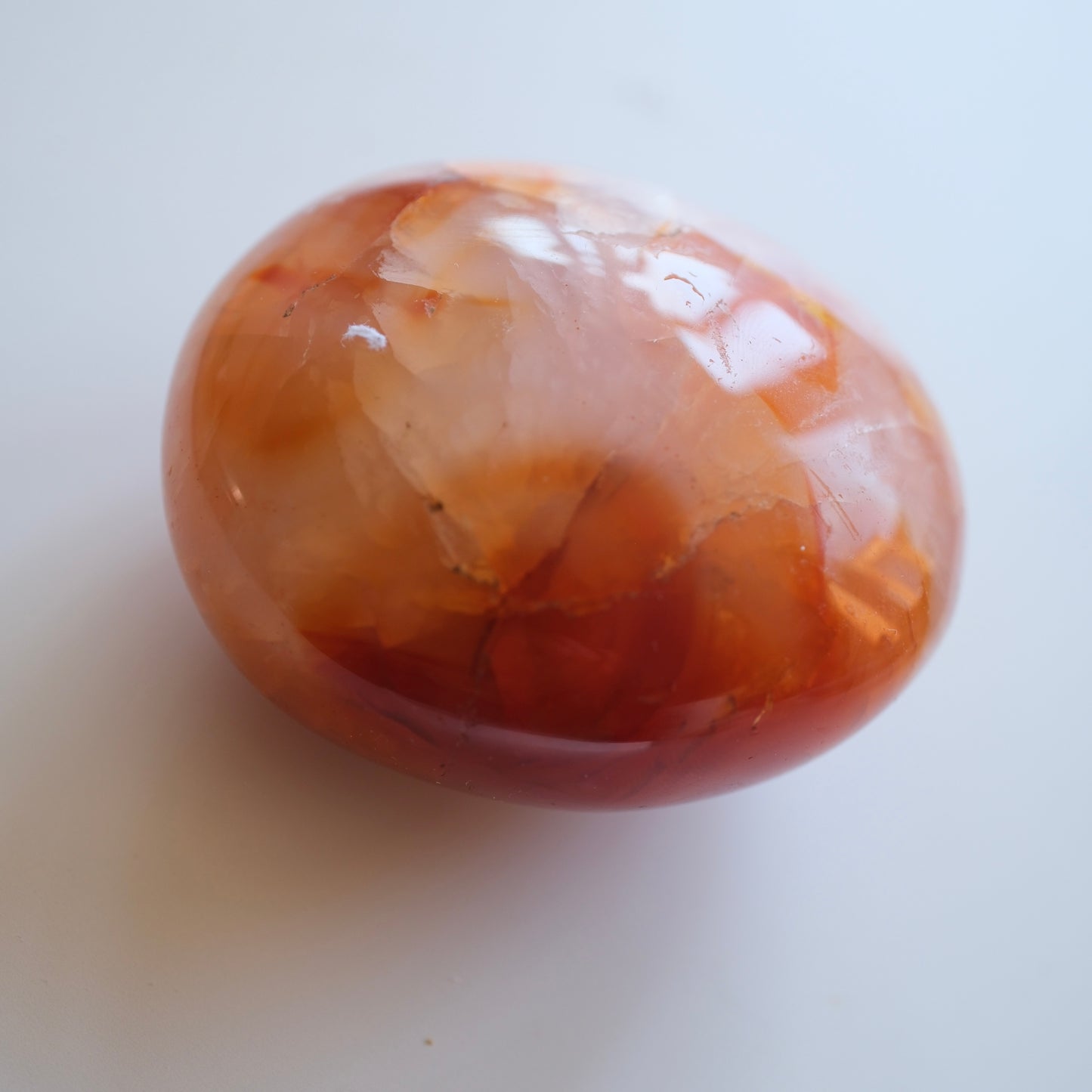 Carnelian Palm Stone