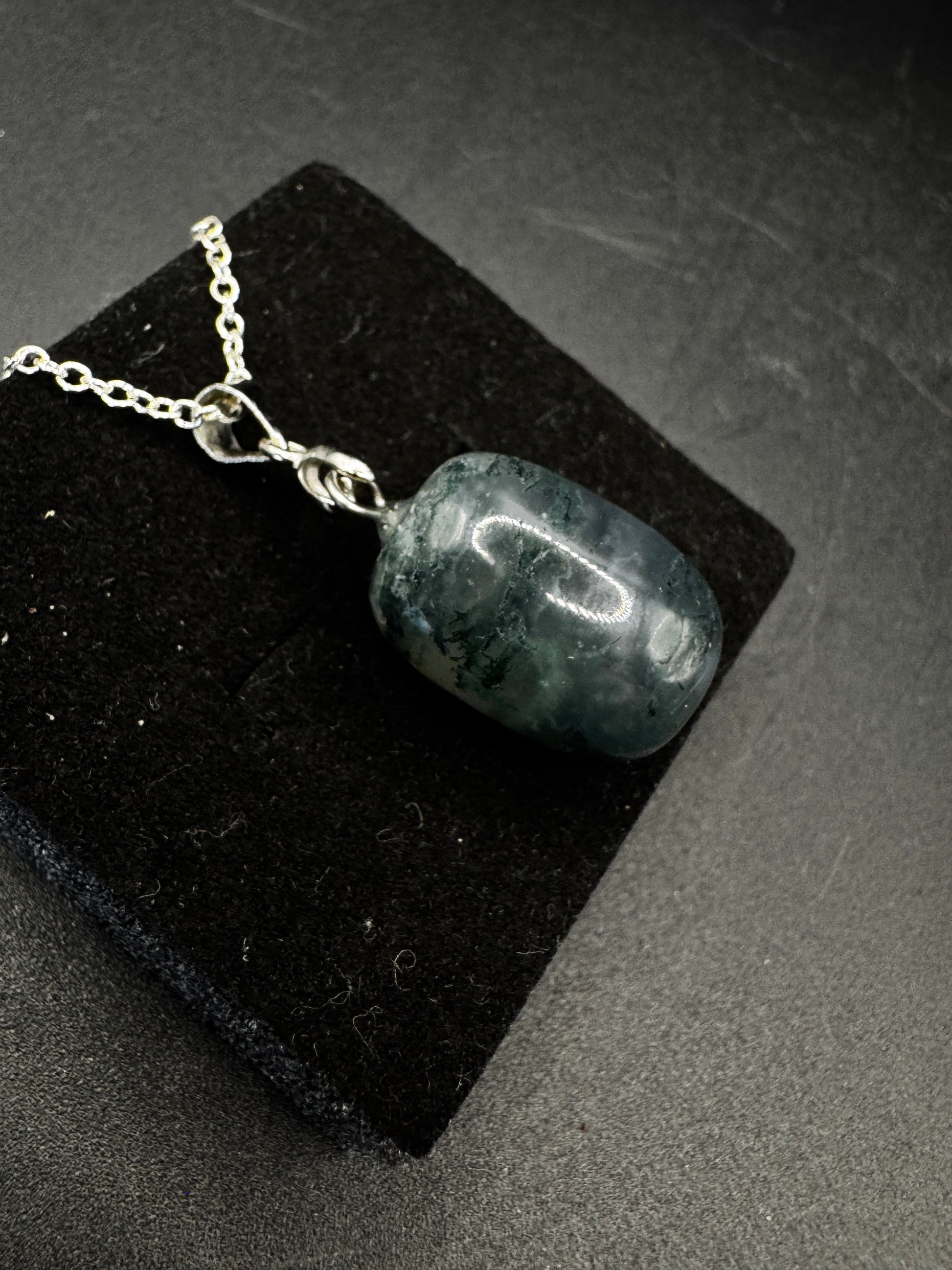 Moss Agate Necklace