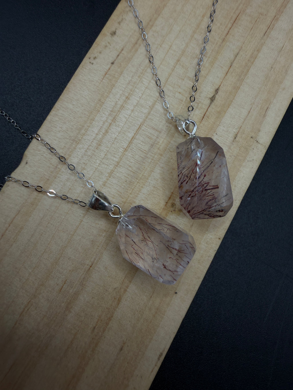 Rutilated Quartz S925 Necklace