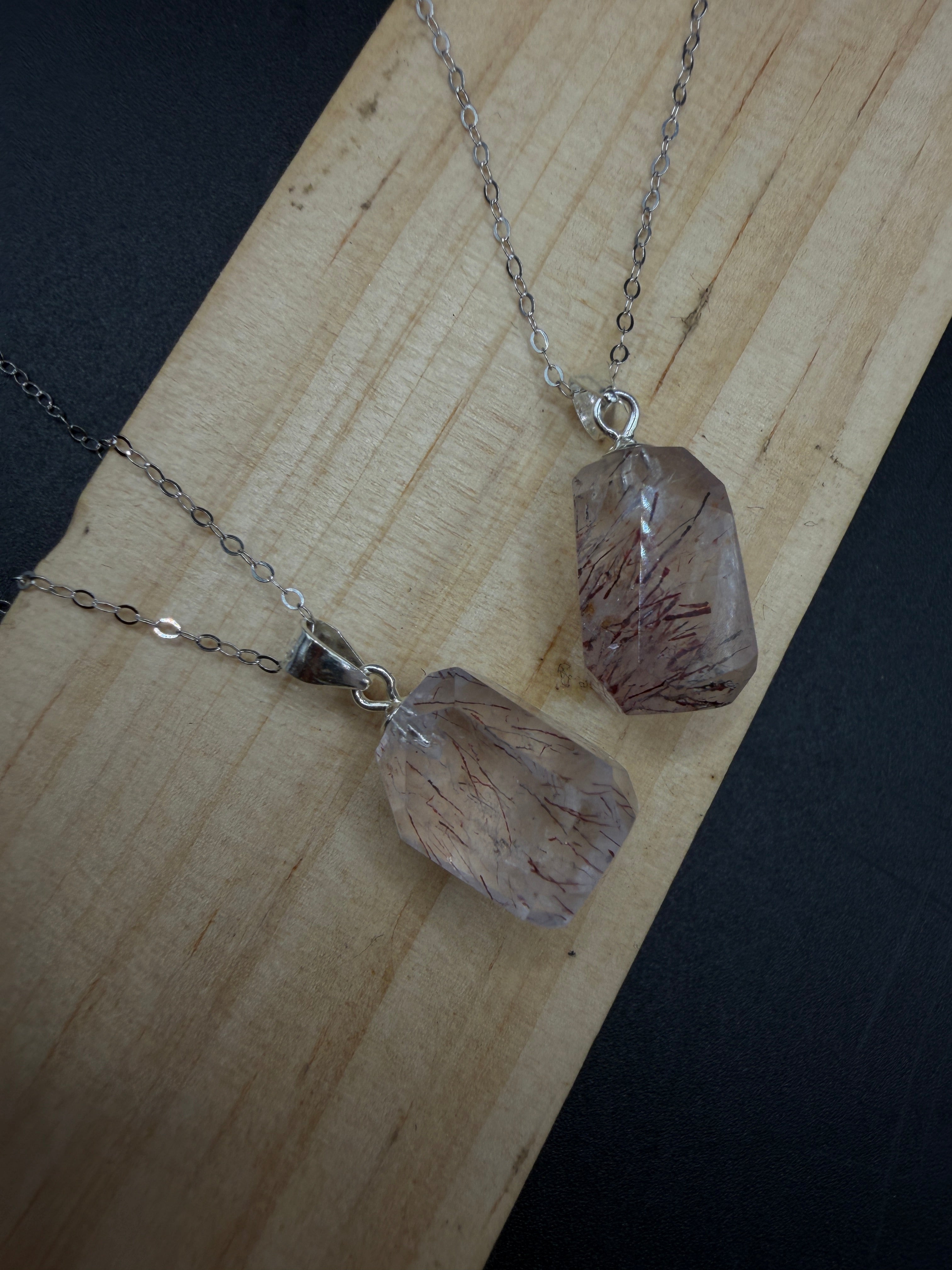 Rutilated Quartz S925 Necklace