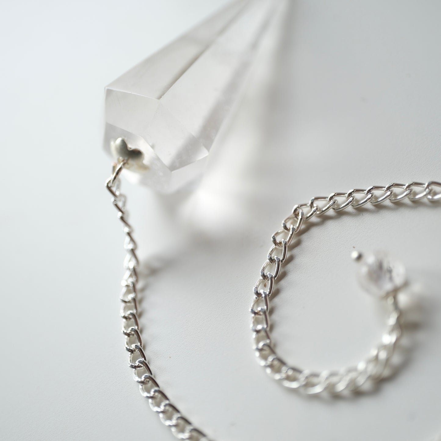 Clear Quartz Pendulum
