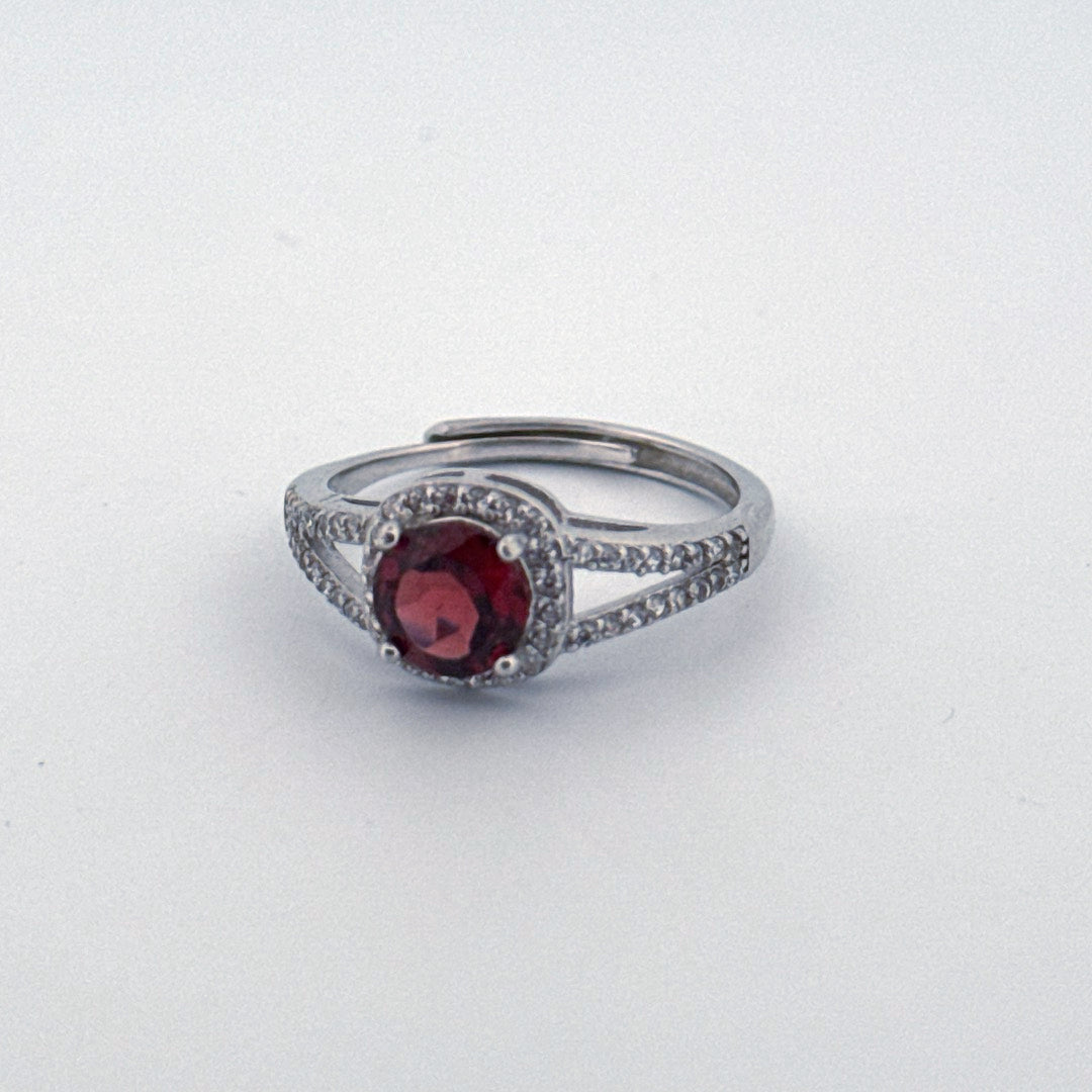 Garnet S925 Ring
