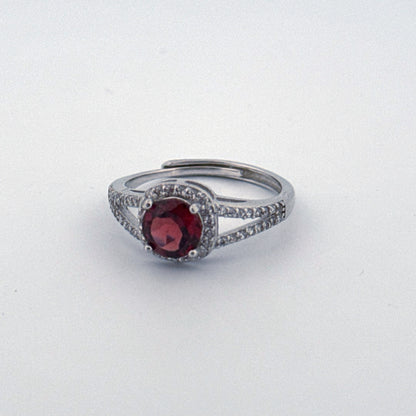 Garnet S925 Ring