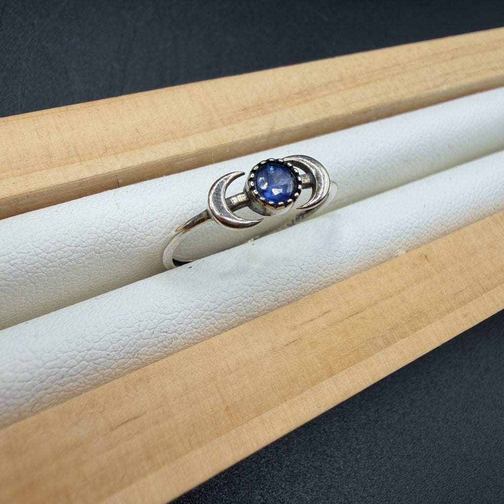 Sapphire S925 Adjustable Ring