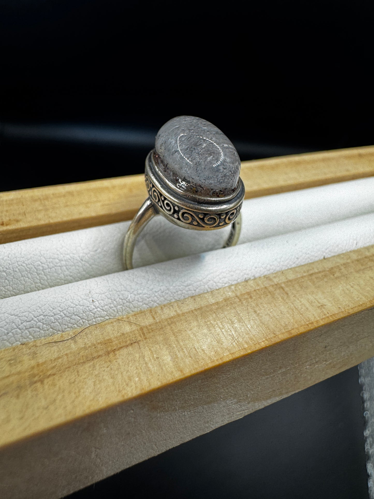 Super Seven S925 Adjustable Ring