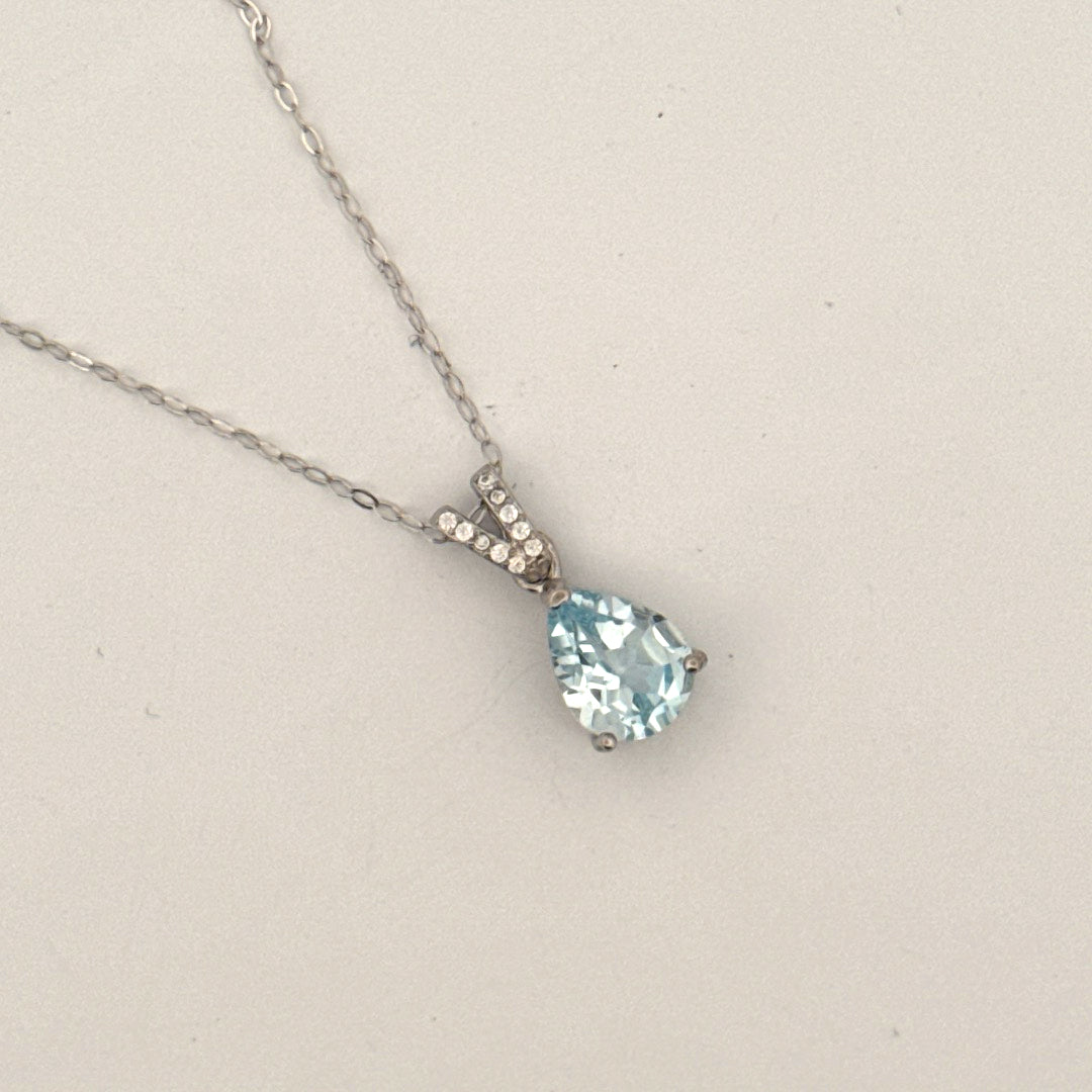 Aquamarine S925 Necklace