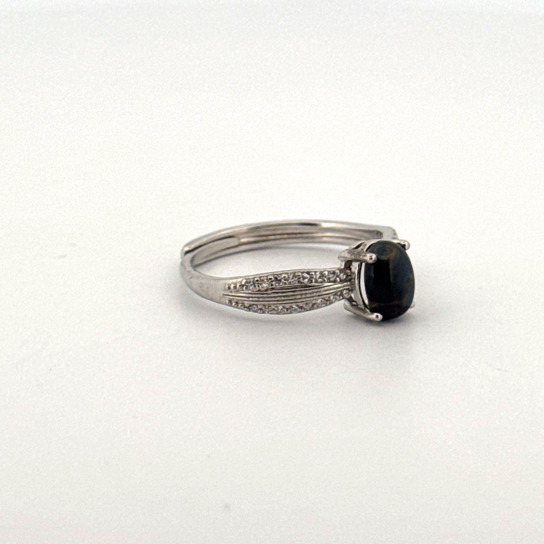 Pietersite S925 Adjustable Ring