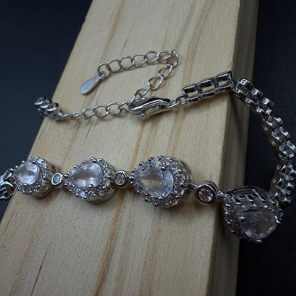 Rose Quartz S925 Certified Bracelet