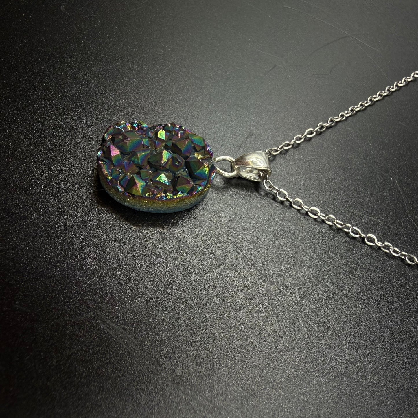 Aura Amethyst S925 Necklace