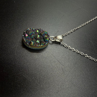 Aura Amethyst S925 Necklace