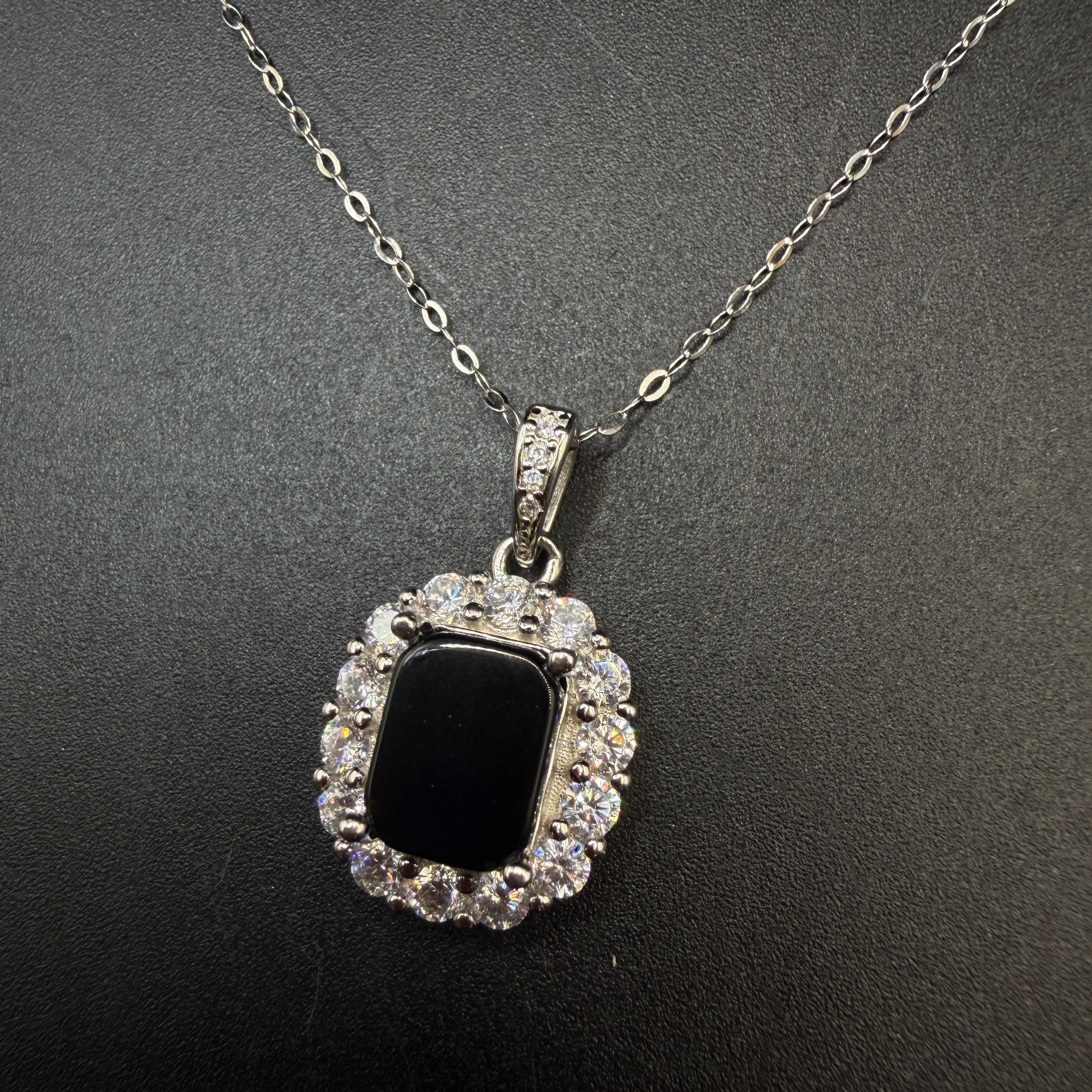 Cintamani Stone Saffordite S925 Certified Necklace