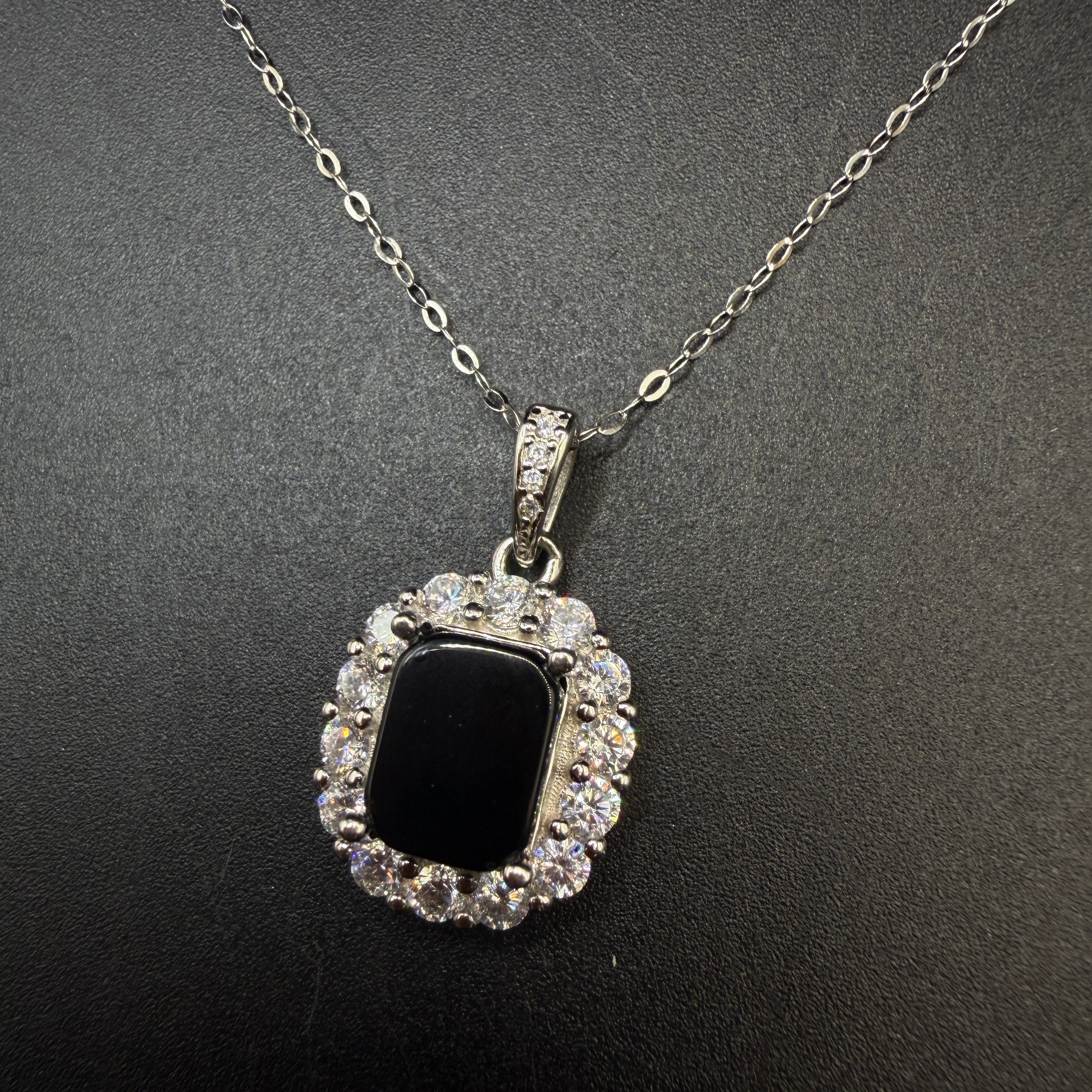 Cintamani Stone Saffordite S925 Certified Necklace