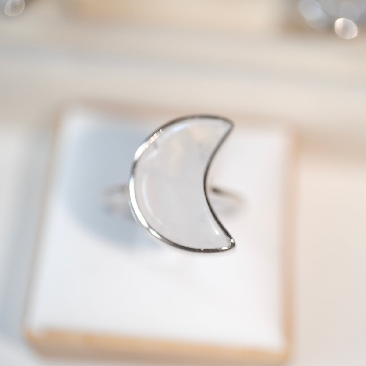 Moonstone S925 Adjustable Ring | Intuition | Feminine | Healing