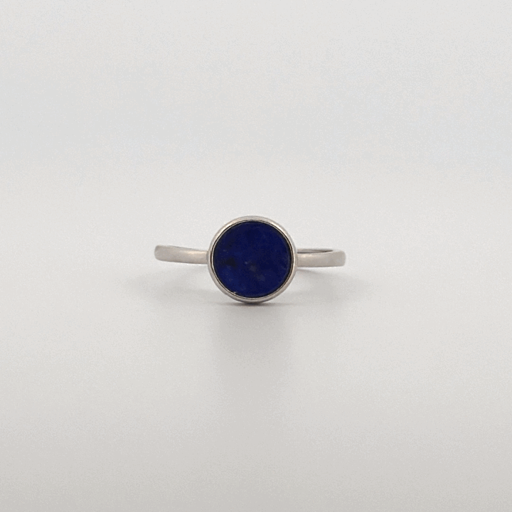 Lapis Lazuli S925 Adjustable Ring