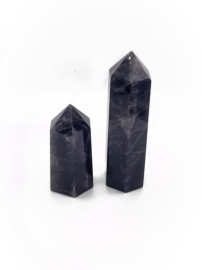 Black Rose Quartz Towers