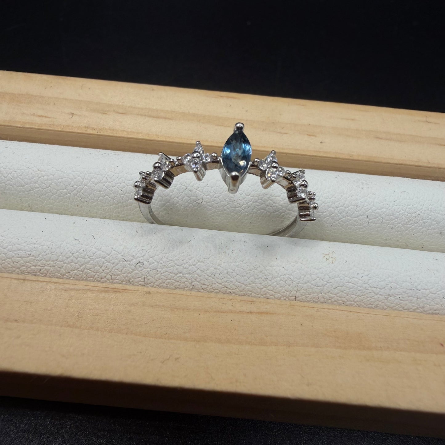 Tanzanite S925 Adjustable Ring