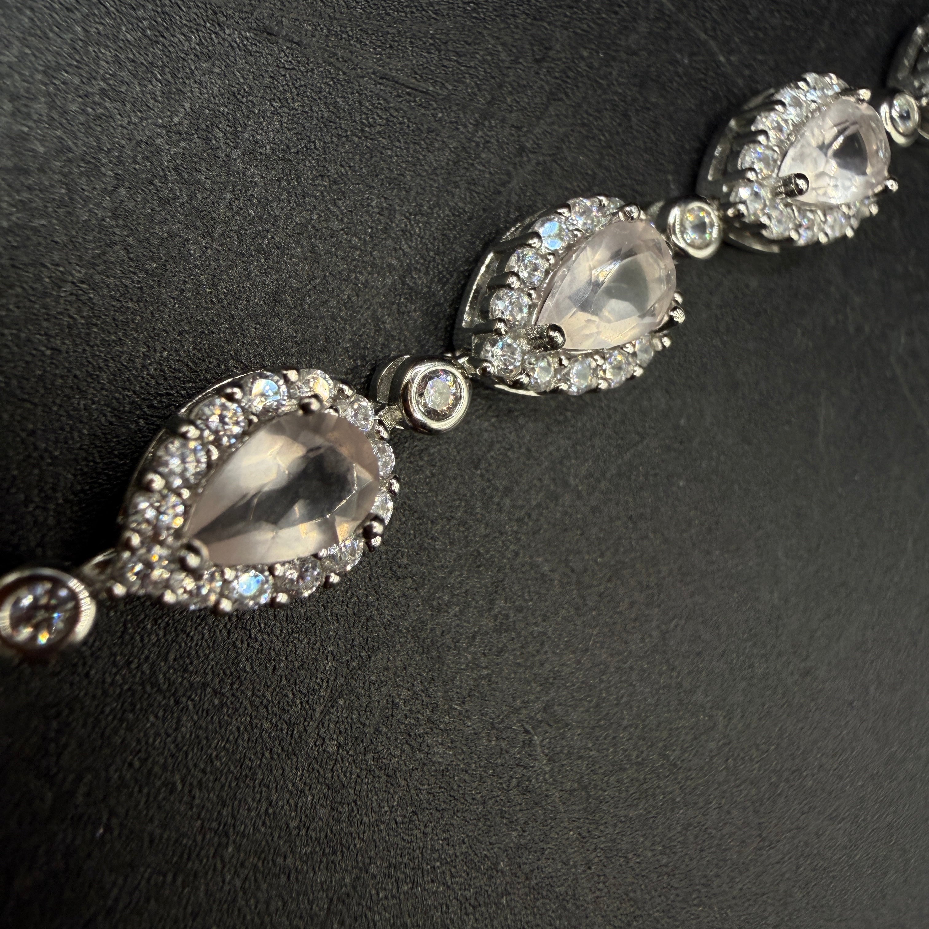 Rose Quartz S925 Certified Bracelet