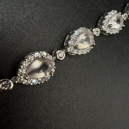 Rose Quartz S925 Certified Bracelet
