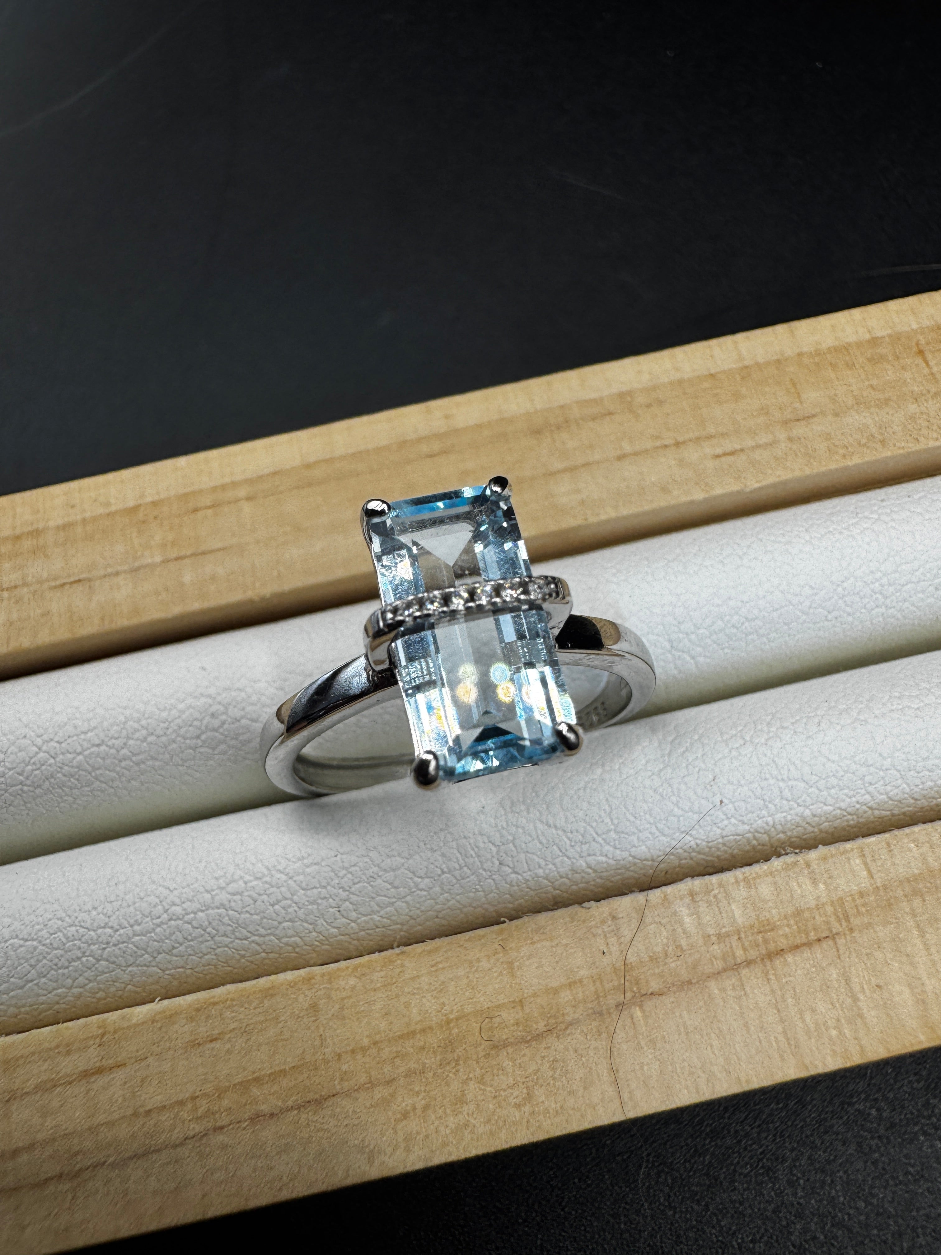 Blue Topaz Ring