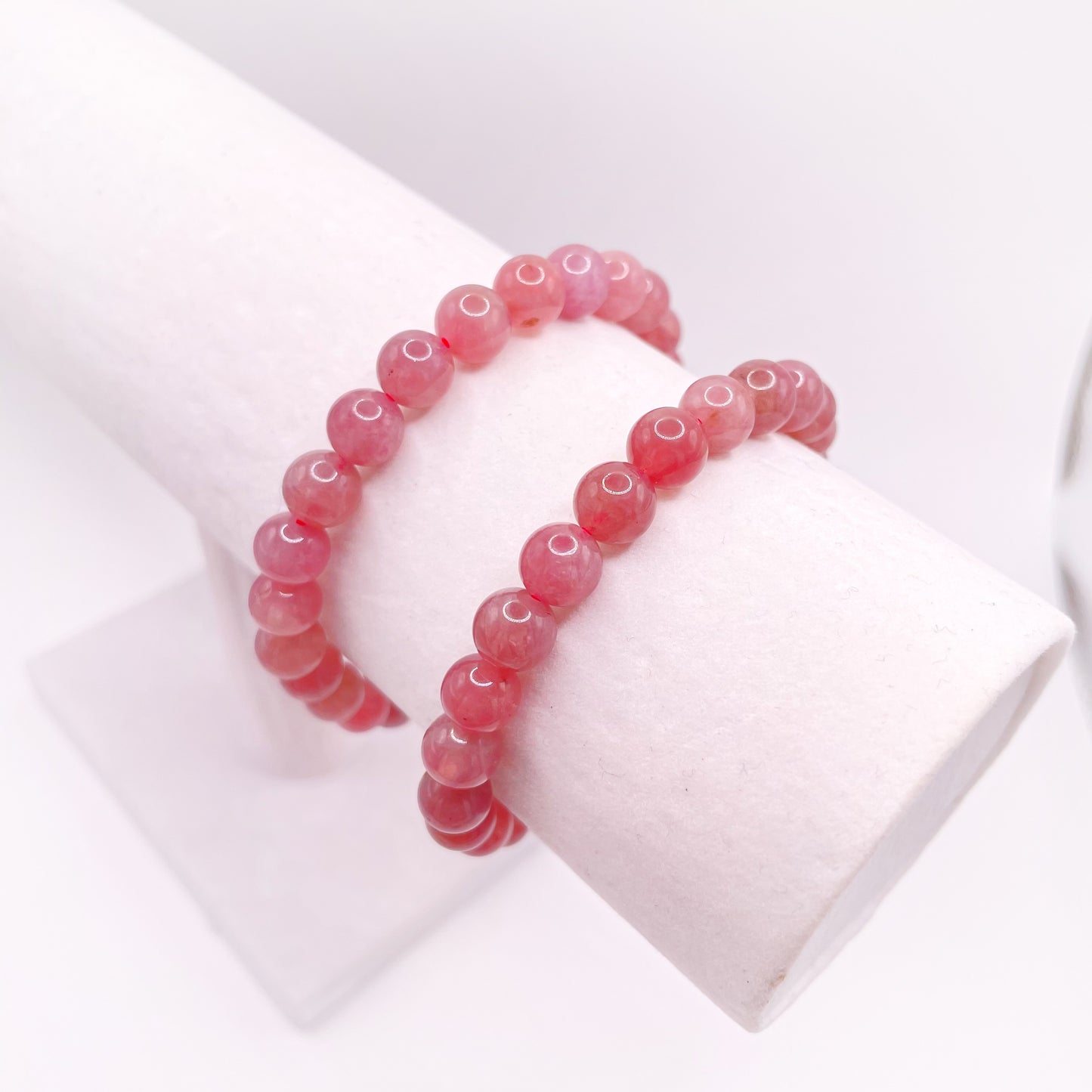 Lavender Rose Quartz Bracelet