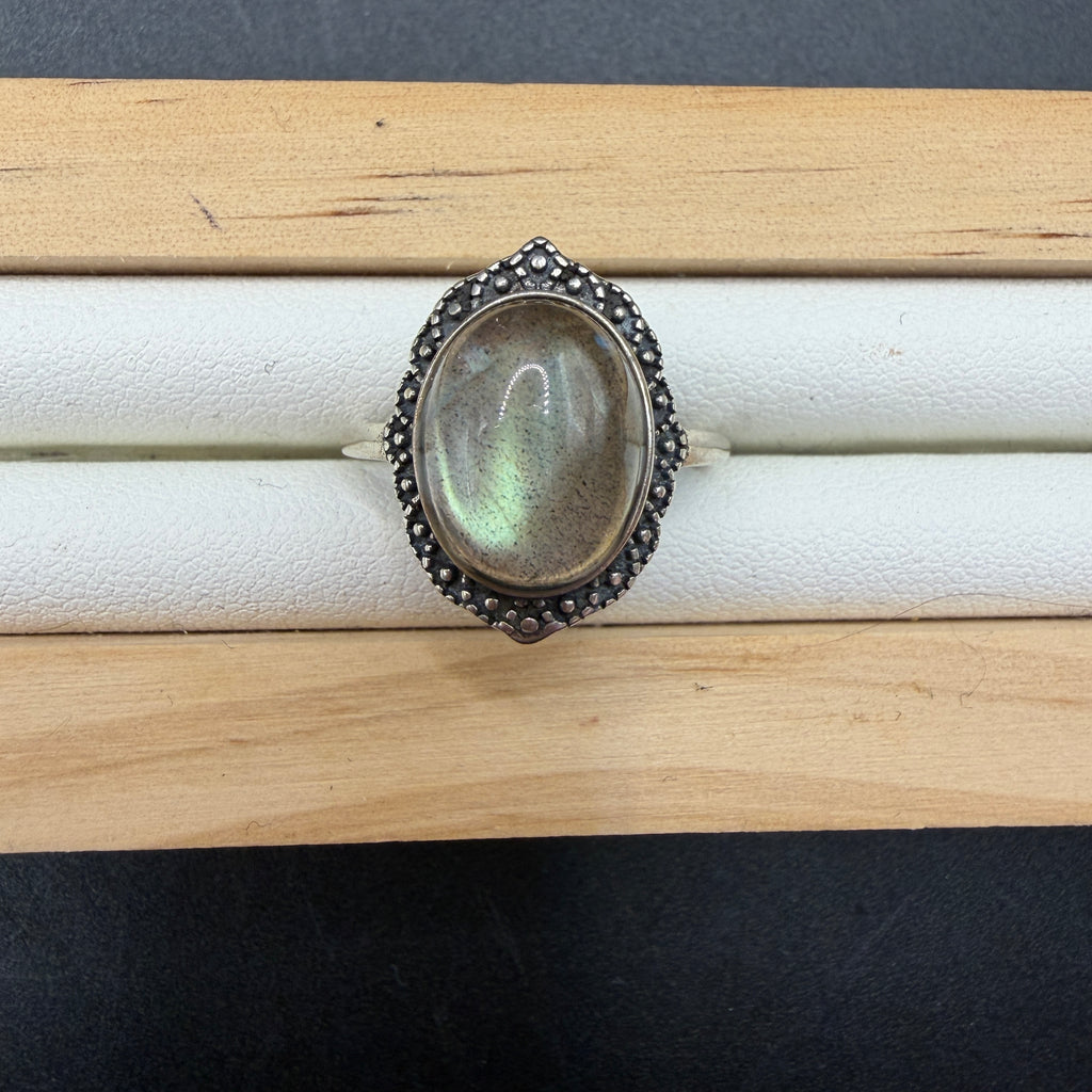 Labradorite S925 Adjustable Ring