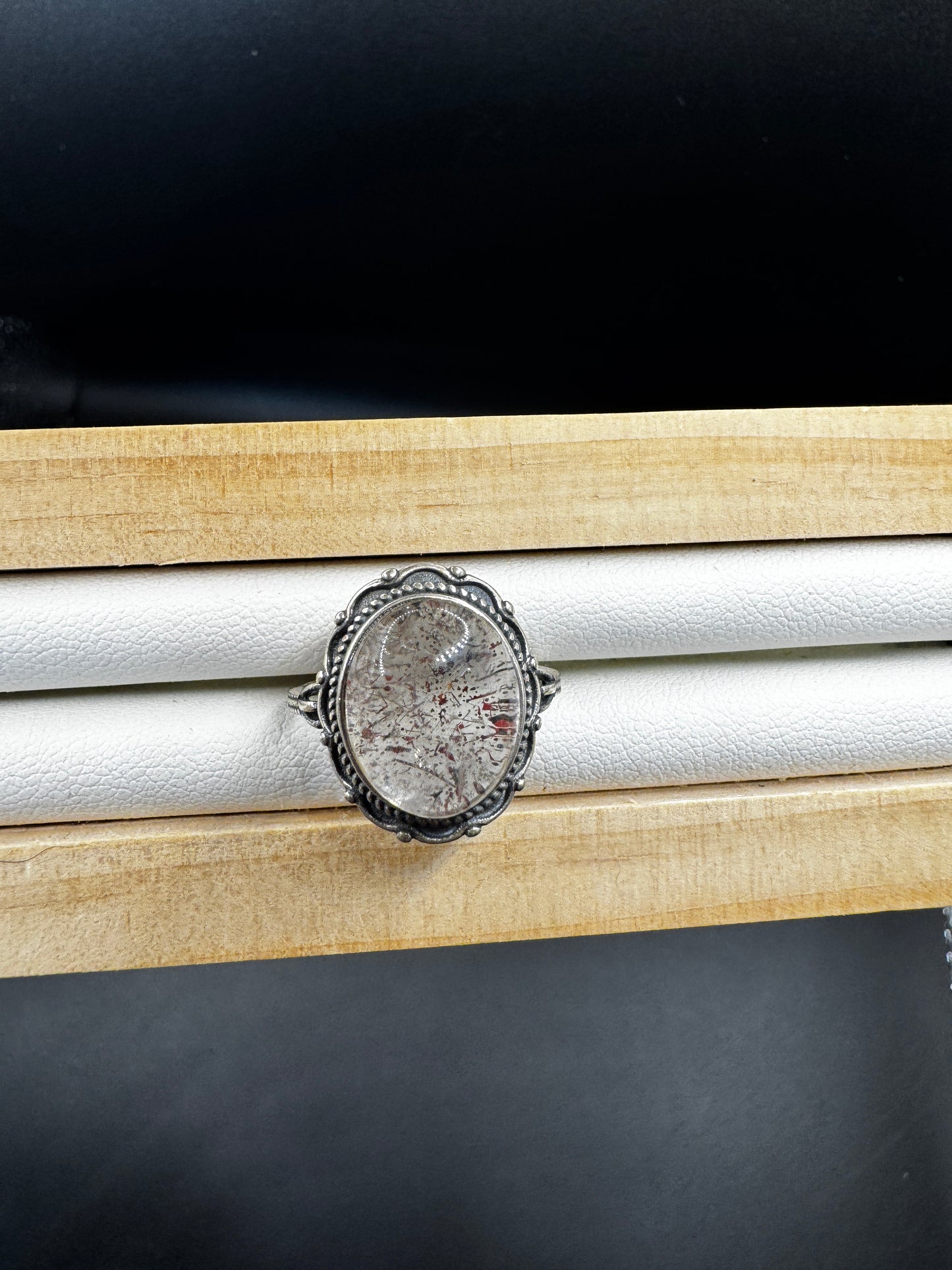 Super Seven S925 Adjustable Ring