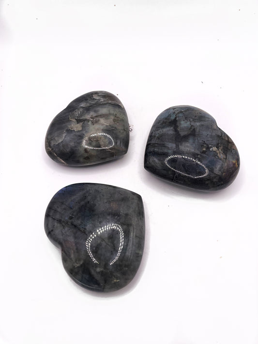 Labradorite Hearts