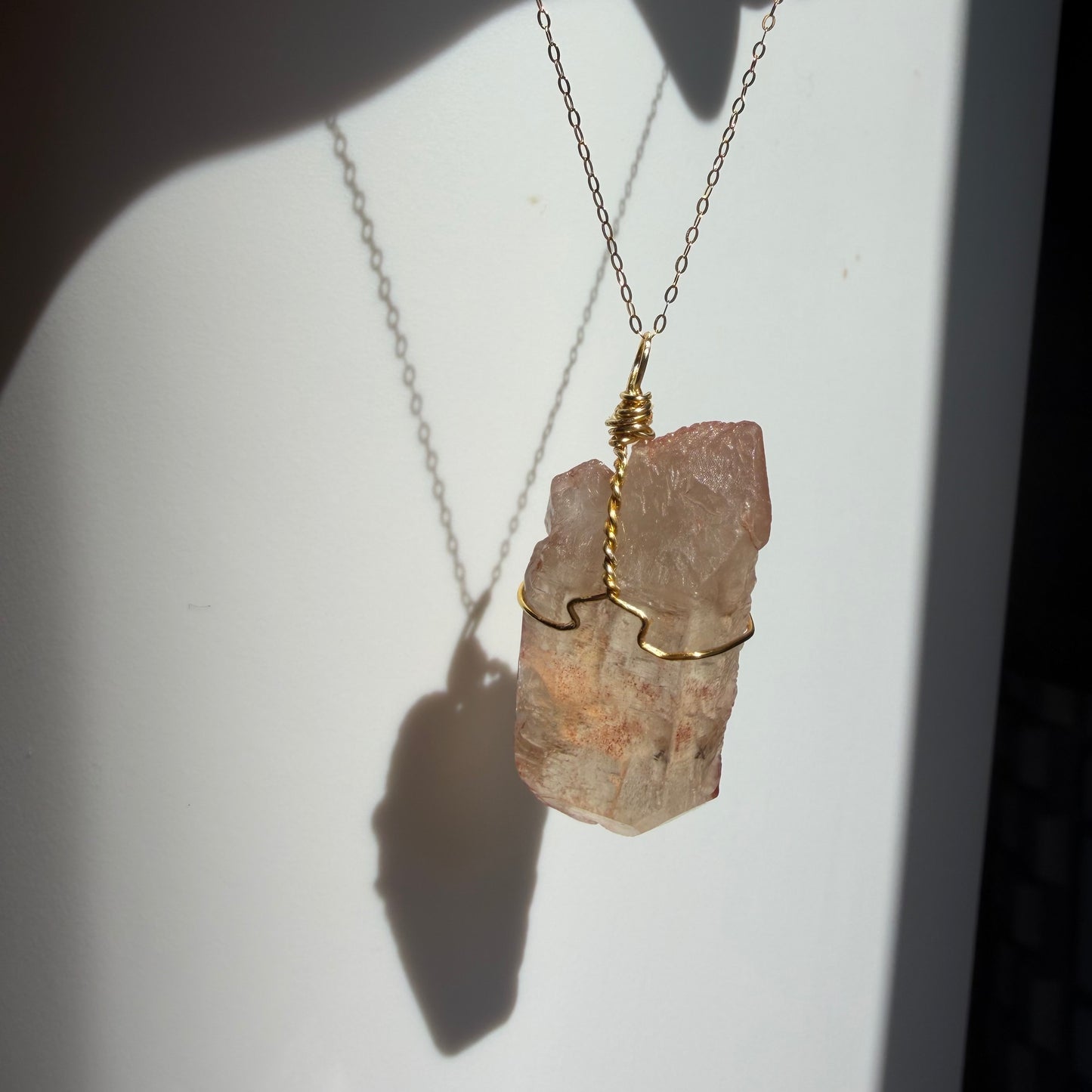 Lithium Quartz Handmade Necklace